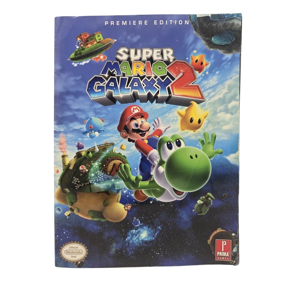 Super Mario Galaxy 2 Premiere Edition Prima Official Guide Nintendo